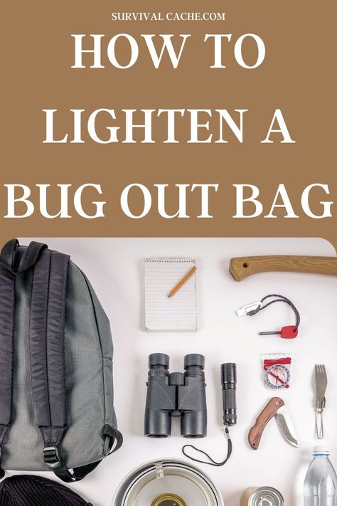 To be as prepared as possible it is easy to overload a bug-out bag and for it to become too heavy. I have found that a good rule of thumb is to keep a bug out bag between twenty-five and fifty pounds. Big Out Bag List, Bug Out Bag List, Best Bug Out Bag, Survival Cache, Bug Out Kit, Bug Out Location, Urban Camping, Bug Out Bag Checklist, Get Home Bag