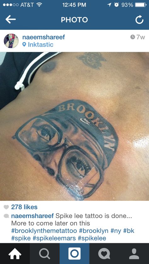 Spike Lee #dope Spike Lee, Fish Tattoos, Jesus Fish Tattoo, Tattoos