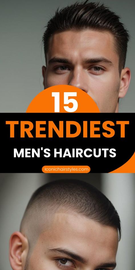 Trendiest Men's Haircuts Latest Men’s Haircut, Haircut Designs For Men Lines, Country Style Men, Textured Quiff, Modern Mens Haircuts, Medium Length Mens Haircuts, Oval Face Men, Hottest Haircuts, Haircut Designs For Men