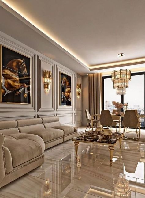 Luxury Dining Room Decor, Dark Living Room Ideas, Dining Room Design Luxury, Luxury Living Room Decor, Dark Living Rooms, Luxury Dining Room, Elegant Dining Room, Inspire Me Home Decor, Terrace Design