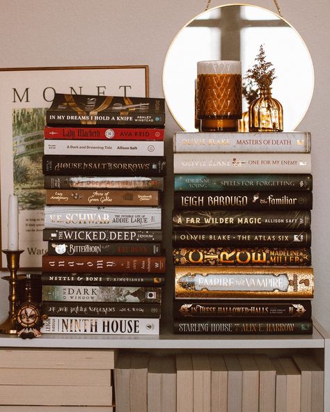 ​💬 what’s your favorite book with autumn vibes? ​ ​Welcome to my autumn theme 🍂🤎🍁☕️📖 ​ ​It’s early, but I’m honestly counting down the days. And this season I’m going to be sharing book recommendations that promise to deliver all the moody, atmospheric vibes that we crave during fall. Starting with a general list of recs. Whether you’re into dark academia, gothic tales, or just love a good story to get lost in, there’s something here for everyone. ​ ​- ninth house ​- if we were villains ​- on... Spells For Forgetting, A Far Wilder Magic, Anatomy A Love Story, House Of Salt And Sorrows, Empire Of The Vampire, One For My Enemy, Books Core, One Dark Window, The Atlas Six