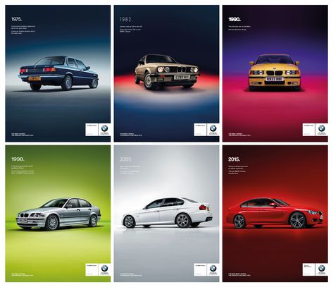 Retro Car Ads, Car Poster Advertising, Bmw Advertising, Bmw Ads, Luxury Ads, Car Print Ads, Vw Ideas, Car Advertising Design, Ui Design Dashboard