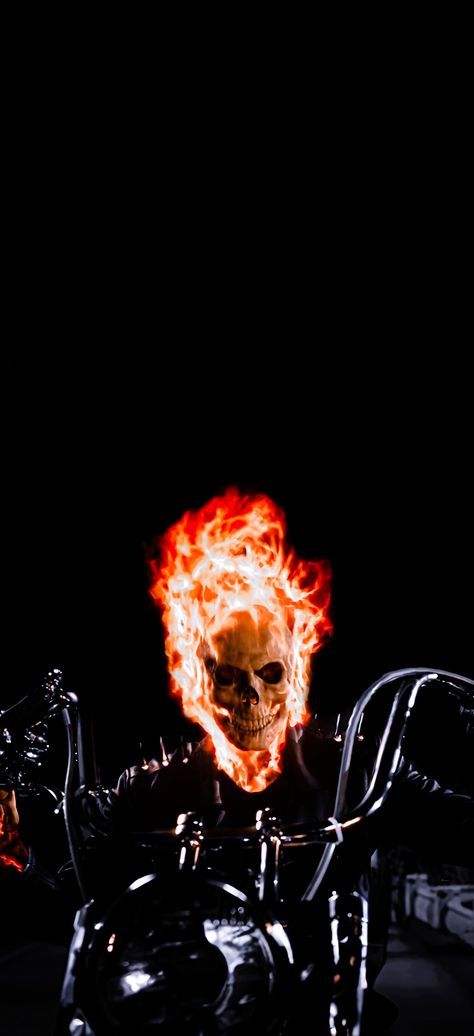 Ghost Rider Iphone Wallpaper, Marvel Logo Wallpaper, Ghost Rider Aesthetic, Ghost Rider Wallpapers, Ghost Rider Movie, Soldier Quotes, Ghost Rider Wallpaper, Scary Ghost Pictures, Marvel Characters Art