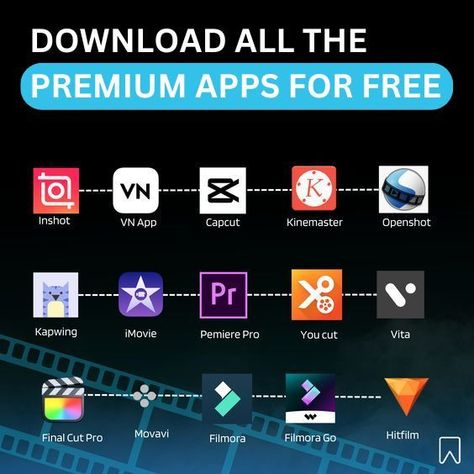 BEST EDITING APPS FOR ANDROID ( INSTAGRAM / YOUTUBE / REELS ) Video Editing Apps For Pc, Best Free Video Editing Apps, Free Video Editing Websites, Free Photography Editing Apps, Free Music Apps Android, Reels Editing Ideas, Best Video Editing Apps Android, Youtube Editing Apps, Free Video Editing Apps