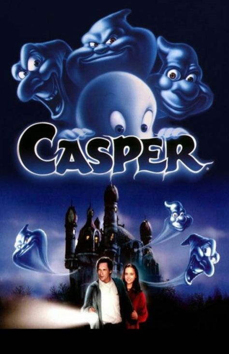 Casper (1995) Casper Movie, Casper 1995, Cathy Moriarty, Halloween Movies To Watch, Ghost Movies, Best Halloween Movies, Halloween Film, Spooky Movies, Casper The Friendly Ghost