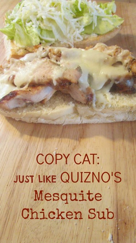 Copy Cat: Quiznos ® Mesquite Chicken Sub Pioneer Woman Recipes Chicken, Mesquite Chicken, Chicken Subs, Honey Mustard Recipes, Philly Cheesesteaks, Sandwich Wraps Recipes, Restaurant Copycat, Hoagie Rolls, Meatball Subs