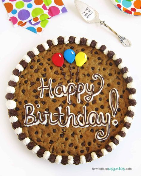 Birthday Cookie Cakes, Cookie Cake Decorating Ideas Birthdays, Birthday Cookie Cake Designs, Happy Birthday Cookie Cake, Cookie Cakes Decorated, Cookie Cake Decorated, Decorated Cookie Cake, Birthday Cookies Decorated, Homemade Cookie Cakes