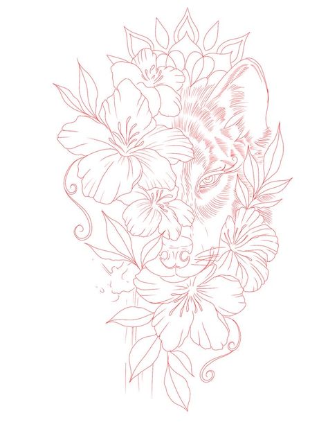 Thigh Cuff Tattoo Stencil, Tattoo Stencils Outline For Women, Back Of Leg Tattoos, Small Lotus Tattoo, Half Sleeve Tattoo Stencils, Arm Sleeve Tattoos For Women, Cuff Tattoo, Minimalist Tattoo Ideas, Tattoo Outline Drawing