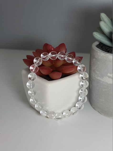 Excited to share the latest addition to my #etsy shop: Clear Quartz Beaded Bracelet https://etsy.me/3Hx8jzm #clear #round #quartz #unisexadults #gemstone #clearquartz #quartzbracelet #clearbracelet #love2jewelry Spiritual Clear Round Beaded Bracelets, Clear Spiritual Beaded Bracelets, Spiritual Clear Beaded Bracelets With 8mm Beads, Spiritual Clear Beaded Bracelets, Adjustable Clear Spiritual Beaded Bracelets, Spiritual Adjustable Clear Beaded Bracelets, Adjustable Clear Beaded Spiritual Bracelets, Clear Quartz Bracelet, Clear Bracelet