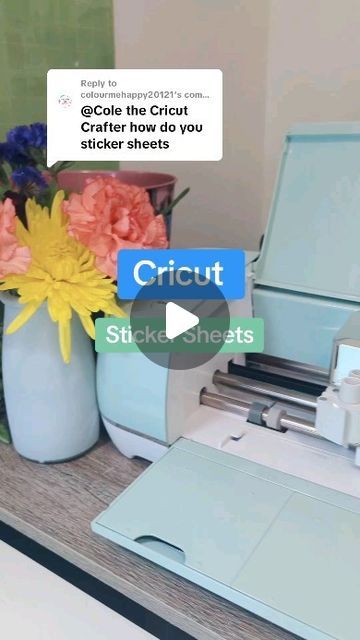 Stickers Cricut, Cricut Stickers, Cricut Help, Cricut Hacks, Cricut Tips, Cricut Craft, Cricut Tutorials, Cricut Explore, Cricut Ideas