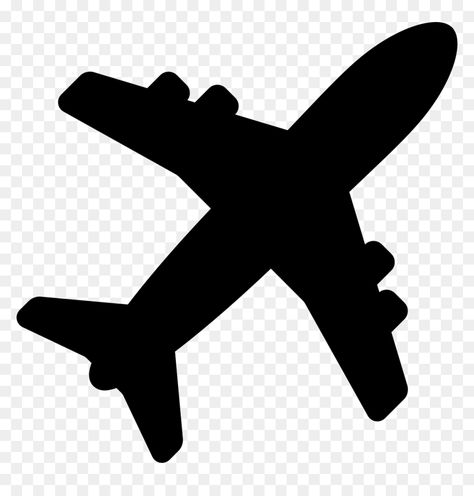 Airplane Clip Art, Plane Silhouette, Clip Art Silhouette, Plane Icon, Airplane Icon, Airplane Vector, Airplane Silhouette, Logo Baby, Silhouette Pictures