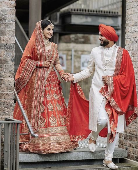 Pre Wedding Poses Punjabi Couple, Indian Groom Portraits, Indian Wedding Poses For Bride And Groom, Bride Groom Photoshoot Indian, Bride Groom Photos Indian, Wedding Photography India, Indian Wedding Pictures, Bride Groom Photoshoot, Punjabi Wedding Couple