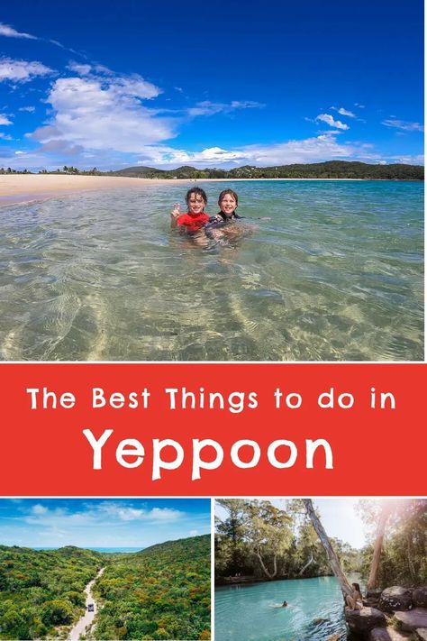 From swimming in the new beachfront lagoon through to a day trip over to Great Keppel Island, here are the best things to do in Yeppoon. Queensland Australia Travel, Queensland Travel, Australia Bucket List, Australian Road Trip, Holiday Village, Island Holiday, Family Days Out, Swimming Holes, Australia Travel