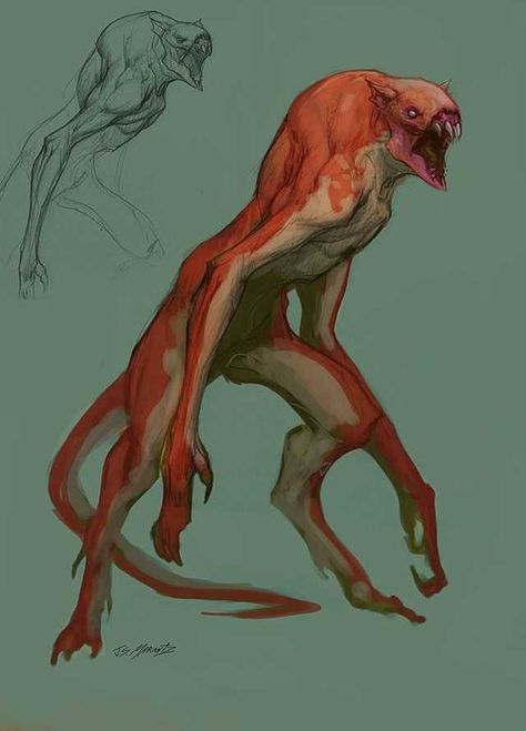 Creatures [multifarious] - Imgur Glen Keane, Character Design Cartoon, Heroic Fantasy, Monster Characters, Alien Concept, Different Poses, Fantasy Beasts, Alien Concept Art, Monster Concept Art