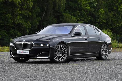 New BMW 7 Series Is A Handsome Luxury Sedan. If BMW's S-Class-fighter looks anything like this, we'll be ecstatic. Latest Mercedes Benz, Bmw 7 Series, Bmw Series, Benz S Class, Bmw 7, New Bmw, Luxury Sedan, Audi A8, Benz Sprinter