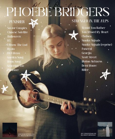 Phoebe Poster, Pheobe Bridgers Poster, Phoebe Bridgers Aesthetic, Phoebe Bridgers Poster, Moon Song, Dorm Posters, Phoebe Bridgers, Picture Collage Wall, Cute Poster