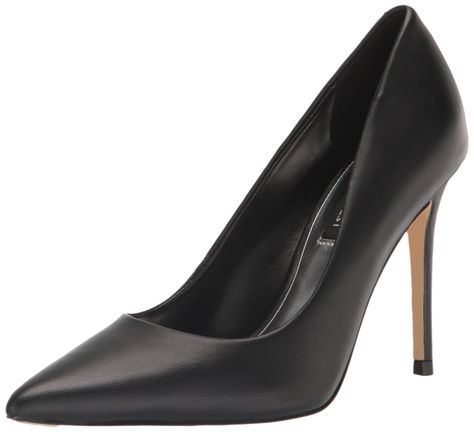 PRICES MAY VARY. A classic pointed toe pump to add to your wardrobe, the Fresh features a high stiletto heel and clean lines. Pointed Toe Slip on Closure Imported Water Resistance Level: Not Water Resistant Black Heels Outfit, Simple Black Heels, Black Pointed Heels, Heels Outfits, Pointed Heels, Classic Pumps, Luxury Store, Court Shoes, Black Pumps