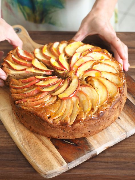 Apple, mascarpone and cinnamon cake | Italian recipes | SBS Food Mascarpone Cake, Apple Cinnamon Cake, Sbs Food, Cinnamon Cake, Apple Cake Recipes, Baking Project, Apple Cinnamon, Apple Cake, Savoury Cake