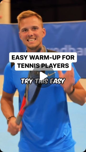 Pavel Viks on Instagram: "Easy Warm-Up for Tennis Players

Do these exercises to warm up before your next practice or a tennis match. Every exercise should be done for 10-20 seconds.

#tennis #tennis🎾 #🎾 #tennisplayer" Tennis Warm Up Exercise, Warm Up Exercise, Tennis Tips, Tennis Match, Miss A, Tennis Players, The Wall, Tennis, Wall