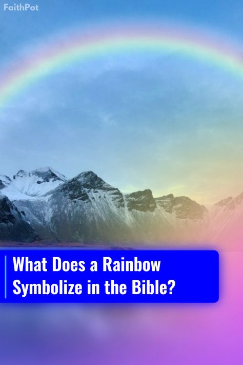 Where does the Bible mention rainbows and what is their meaning? God's Rainbow, Home Meaning, Rainbow Bible, Rainbow Meaning, Bible Meaning, Bible Study Help, Study Help, Christian Devotions, Bible Stories