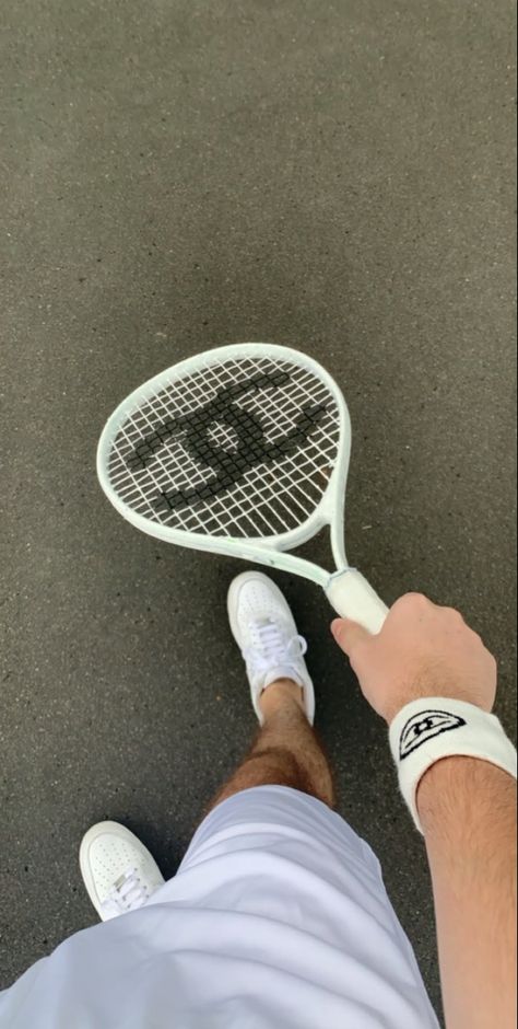 Chanel Tennis Racket, Chanel Tennis, Luxury Aesthetic, Sports Luxe, Tennis Racket, Photo Dump, Tennis, Chanel