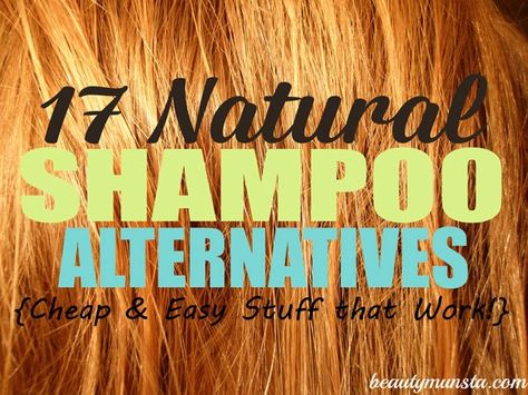 Natural Shampoo Recipes, Natural Shampoo Diy, Homemade Shampoo Recipes, Healthy Shampoo, Diy Shampoo Recipe, Natural Beauty Hacks, Shampoo Alternative, Homemade Conditioner, Baking Soda For Hair