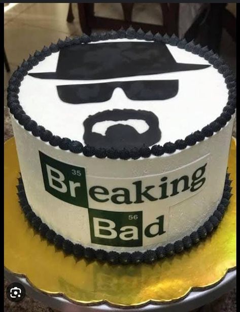 Breaking Bad Cake, Bad Cake, Breaking Bad Party, Bad Cakes, Breaking Bad, Baking Recipes, Pastel, Baking, Cake