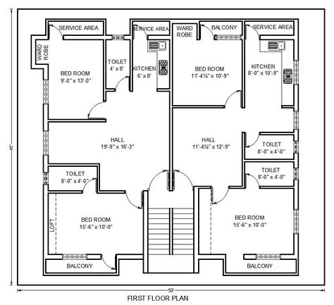 First-floor plan of residence detail presented in this AutoCAD drawing file Download this 2d Auto-CAD drawing file. - Cadbull 2d Plan Autocad Elevation, Autocad 2d Plans House, Architecture Drawing Plan Autocad, House Plan Drawing Architecture, Autocad Plan Drawing, Civil Plan Drawing, 2d Architecture Drawing, Autocad 2d Drawing Civil, Autocad Drawing Floor Plans