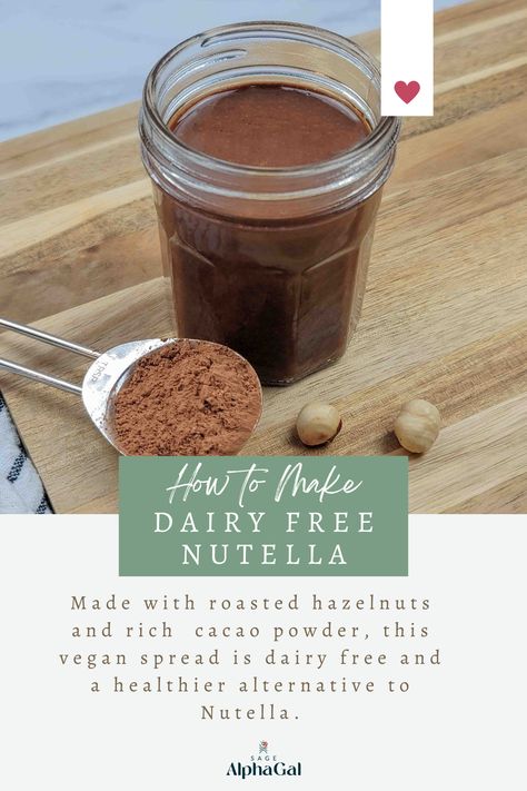 Looking for a dairy-free Nutella recipe? This homemade vegan Nutella is perfect for vegans and others following a dairy-free diet. Whether you're aiming to make your own healthier version or just want a vegan alternative, this hazelnut spread is a delightful chocolate treat. With simple ingredients like roasted hazelnuts and cacao or cocoa powder, you can whip up this homemade Nutella in no time and enjoy a spread that's both delicious and more nutritious than the original. Dairy Free Nutella, Nutella Label, Cannellini Beans Recipes, Nutella Recipe, Vegan Spread, Roasted Hazelnuts, Vegan Nutella, Hazelnut Chocolate, Homemade Nutella