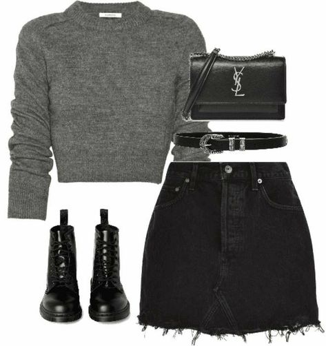 Black Outfits For Date Night, Casual Going Out Outfit Fall, Black Crop Turtleneck, Outfit Ideas Png, Dark Chic Outfits, Crop Turtleneck, Outfit Ideas For Date, Ideas For Date Night, Outfit Ideas For Party