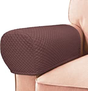 Roytub Stretch Couch Arm Covers, Breathable Armrest Covers for Sofas and Chairs Arm Covers Keep Your Home Clean, Scratch-Resistant Sofa Arm Covers can Decorate and Protect Your Sofa(2 PCS, Chocolate) Keep Home Clean, Couch Arm Covers, Covers For Sofas, Sofa Arm Covers, Upholstery Pins, Armrest Covers, Size Sofa, Couch Fabric, Armchair Slipcover