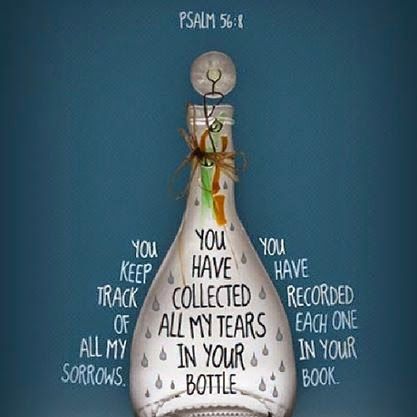 Overflowing With Blessings: almost summertime Psalm 56 8, Woord Van God, Psalm 56, Celebrate Recovery, Ayat Alkitab, Bible Art Journaling, Bible Art, Spiritual Inspiration, Verse Quotes