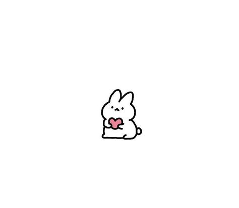 Rabbit Doodle Cute, Bunny Icon Cute, Small Bunny Drawing, Cartoon Bunny Tattoo, Bunny Simple Drawing, Cute Bunny Drawing Easy, Cute Bunny Doodle, Cute Bunny Icon, Cute Bunny Pfp