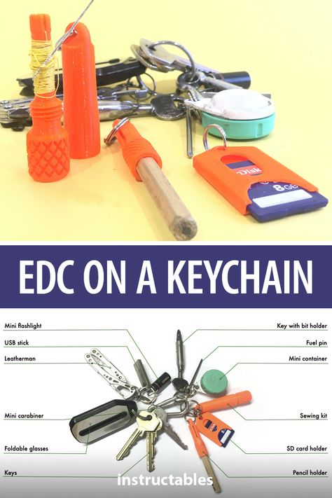 Edc Keychain Setup, Tiny Workshop, Everyday Carry Tools, Everyday Carry Edc, Edc Carry, Bushcraft Kit, Edc Keychain, Edc Gadgets, Edc Bag