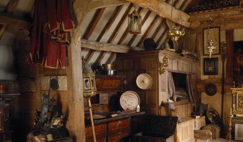 Medieval France Actually Had the Perfect Bedroom Solution for a Studio Apartment | Apartment Therapy Enclosed Bed, Medieval France, Attic Renovation Ideas, Attic Lighting, Attic Playroom, Attic Conversion, Attic Design, Attic Bathroom, Attic Space