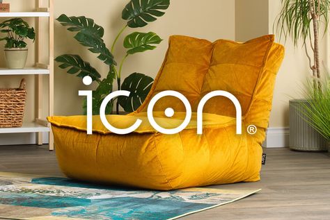 icon® Natalia Velvet Armchair Bean Bag Wellbeing Room, Garden Bean Bags, Leather Bean Bag Chair, Leather Bean Bag, Faux Fur Bean Bag, Fur Bean Bag, Adult Bean Bag Chair, Bean Bag Chairs, Soft Furniture