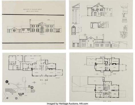 Elvis Presley Blueprints to Graceland Mansion... Music Memorabilia | Lot #47042 | Heritage Auctions Graceland House, Elvis Presley Facts, Storage Building Plans, Elvis Presley House, Graceland Mansion, Elvis Photos, Graceland Memphis, Graceland Elvis, Elvis Presley Graceland