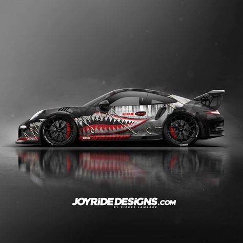 Cool and detailed Warhawk fighter jet wrap design concept on the Porsche GT3RS. - Please like and follow. Thanks! - Contact me for… Wrap Design Car, Car Wrap Design Graphics, Cool Car Wraps, Car X Drift Racing Livery, Race Car Wrap Design, Drift Car Livery Design, Dip Ideas, Racing Livery, Custom Diecast