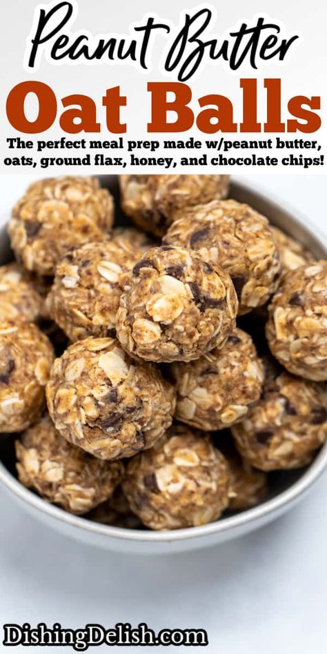 Oats And Peanut Butter Breakfast, Rolled Oats Peanut Butter Balls, Peanut Butter Flax Seed Cookies, Food With Flax Seed, Oatmeal Peanut Butter Protein Balls Flax Seed, What To Do With Rolled Oats, Rolled Oats Dessert, Peanut Butter Flax Seed Protein Balls, Oats And Peanut Butter Recipes