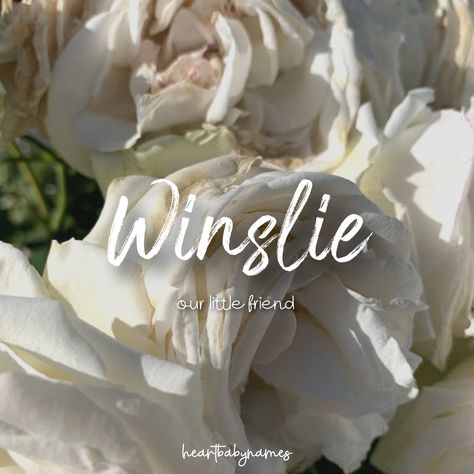 Winnie Name Meaning, Names That Start With An E, English Names With Meaning, Girl Names With Meaning Aesthetic, English Name For Girl, Winnie Name, Girl Names And Meanings, Meaning Of Names, Bible Baby Names