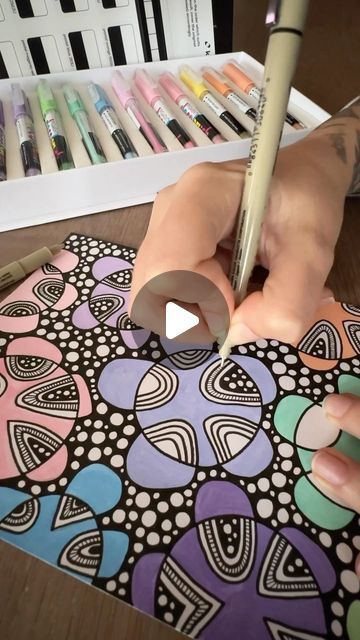 Zentangle Flower Doodles Tangle Patterns, Neurology Art, Have A Wonderful Week, Zentangle Pattern, Line Doodles, Zentangle Artwork, Tangle Pattern, Doodle Ideas, Tangle Patterns