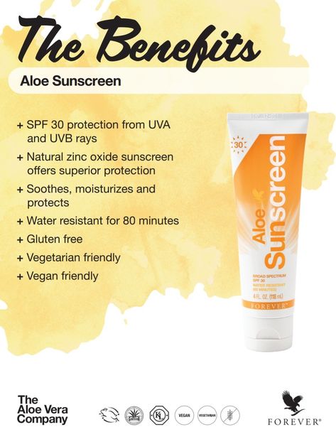 Aloe Vera Aesthetic, Vera Aesthetic, Aloe Sunscreen, Jojoba Shampoo, Sunscreen Ingredients, Forever Living Business, Zinc Oxide Sunscreen, Aloe Vera Skin Care, Everyday Skincare