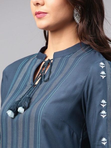 Latest kurti neckline designs for office wear – G3+ Fashion Collar Kurti Design, Dress Pattern Free, Color Kurti, Chudi Neck Designs, Chudidhar Neck Designs, Suit Neck Designs, Salwar Neck Designs, Indian Kurti Designs, Churidar Neck Designs