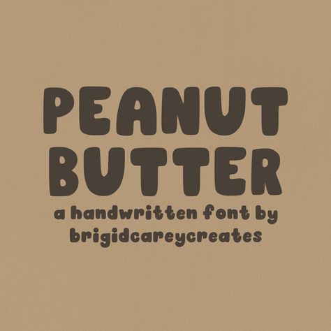 Excited to share this item from my #etsy shop: Peanut Butter font, handwritten font, hand written font, font, hand lettered font, cute font, simple font, funky font, 70s font Poster Fonts Handwritten Easy, Quirky Fonts Free, Handmade Fonts Hand Lettering, Friendly Fonts Typography, Hand Lettered Fonts, Playful Fonts Alphabet, Wobbly Font, Poster Fonts Handwritten, Simple Fonts Handwritten