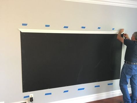 A chalkboard wall is the perfect addition to a playroom. Read more on how to make a chalkboard wall. (Playroom Idea! DIY Framed Magnetic Chalkboard Wall for Kid's Playroom) Chalkboard Wall Playroom, Kids Playroom Organization, Diy Chalkboard Wall, Magnetic Chalkboard Wall, Chalkboard Walls, Playroom Idea, Kids Playroom Ideas Diy, Chalkboard Wall Bedroom, Make A Chalkboard