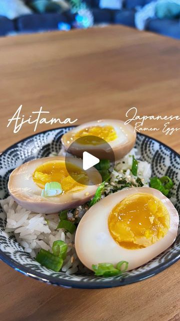 Amanda Castillo on Instagram: "Ever wondered how the eggs in your bowl of ramen at Japanese restaurants are so flavorful?
Ajitama aka Japanese Ramen Eggs are marinated soft boiled eggs typically used as a topping in ramen. They are full of umami and last for days in the fridge. In Japan they are also eaten for breakfast or as a snack.
 
Head to my blog to see the full recipe my Japanese grandmother taught me. 🇯🇵❤️

Ingredients:
6 eggs
1/2 cup shoyu
1/2 cup kotteri mirin
1/2 cup water
1.5 tablespoons sugar

-Full recipe in my Blog-
www.amandapetito.com
🔗 Link in Bio
🥚Follow for more delicious recipes

#japanesefood #ajitama #ramen #boiledeggs #easyrecipes #asianfood #yum #healthyfood #hawaiifoodie #eat #cooking #ajitsuketamago #japanesefoodie" Ramen Egg, Japanese Ramen, Soft Boiled Eggs, Japanese Restaurant, Boiled Eggs, Japanese Food, Ramen, Asian Recipes, Easy Meals