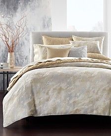 Hotel Collection Metallic Stone Bedding Collection, Created for Macy's Dec Pillows, Mattress Brands, Hotel Collection, Queen Comforter, Space Furniture, King Comforter, Remodel Bedroom, King Duvet, King Duvet Cover