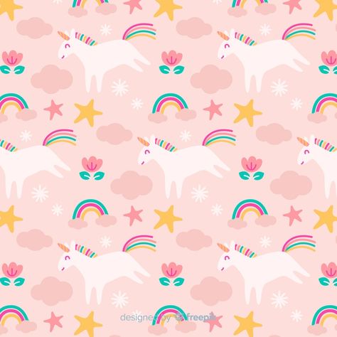 Toddler Graphics, Rainbow Pattern Design, Unicorn Background, Cute Rainbow Unicorn, Unicorn Graphic, Unicorn Drawing, Idee Cricut, Unicorn Illustration, Christmas Unicorn