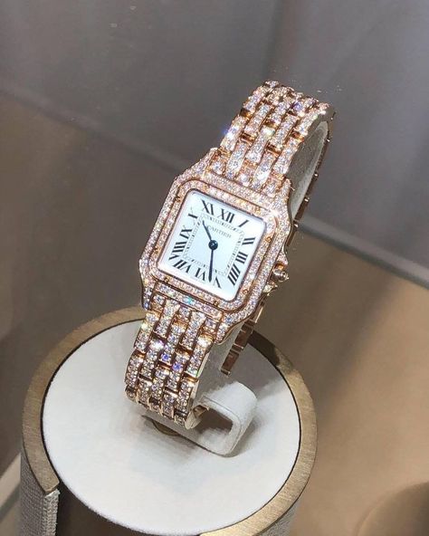 Cartier Diamond Watch, Cartier Watches Women, Visual Gallery, Diamond Watches Women, Rolex Watches Women, Expensive Jewelry Luxury, Diamond Necklace Designs, Womens Watches Luxury, Dope Jewelry