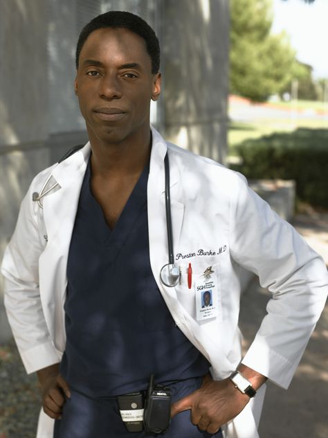 Dr. Preston Burke. Had a serious crush on him all through seasons 1&2. Perhaps its the surgeon image... Preston Burke, Crush On Him, Grey's Anatomy Doctors, The Surgeon, Sandra Oh, Old Faces, Private Practice, Grey's Anatomy, Greys Anatomy